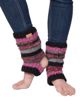 Swool Stripe Ankle Warmers - Ark Fair Trade